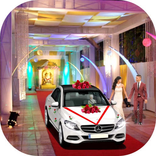Luxury Wedding City Car Driving Game 3D