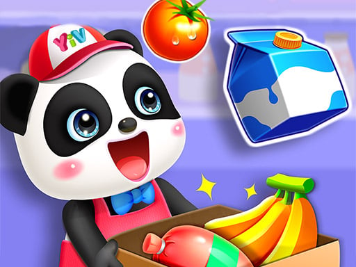 Play Cute Panda Supermarket