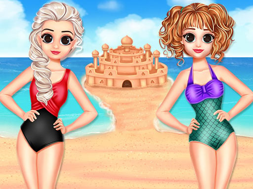 Play Princess Summer Sand Castle Online