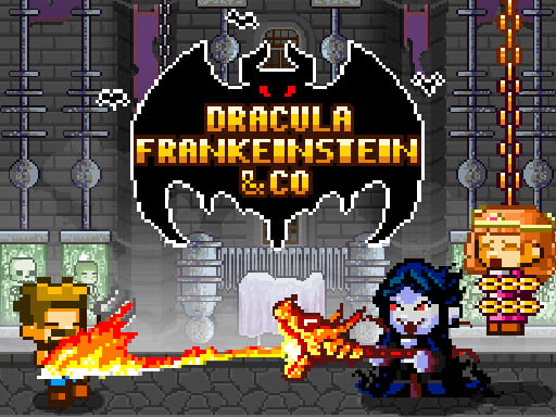 Dracula , Frankenstein & Co Online Shooting Games on NaptechGames.com