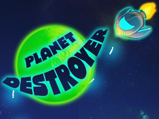 Planet Destroyer - Endless Casual Game Online Shooting Games on taptohit.com
