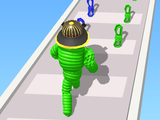 Rope-Man Run 3D Online Arcade Games on NaptechGames.com