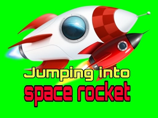 Jumping into space rocket travels in space if add more word here will not show the title
