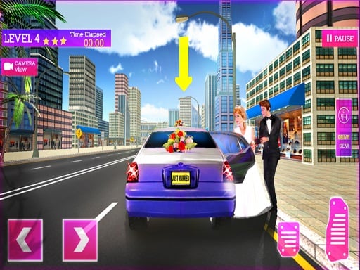 Wedding City Car Driving Service Online Adventure Games on NaptechGames.com