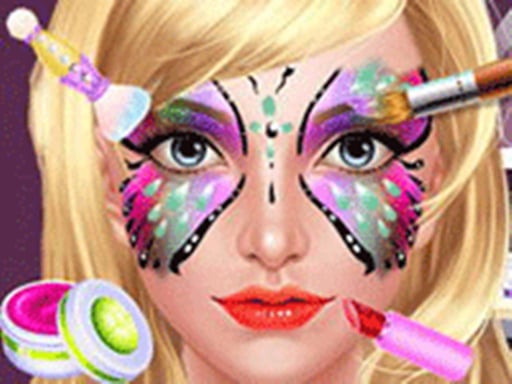 Face Paint Salon - Makeover Game Online Hypercasual Games on NaptechGames.com