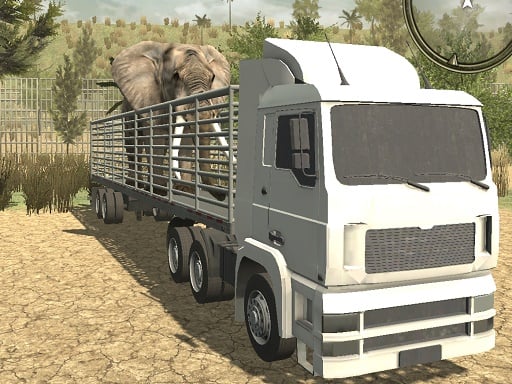 Offroad Truck Animal Transporter - Play Free Best Action Online Game on JangoGames.com