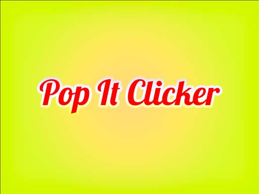 Pop It Clicker Online Girls Games on NaptechGames.com