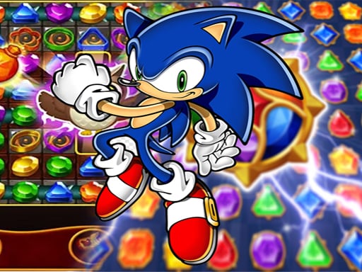 sonic Gold match-3 Online Arcade Games on NaptechGames.com