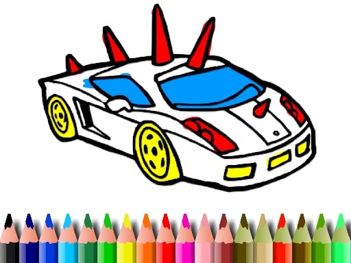 Play BTS GTA Cars Coloring Online