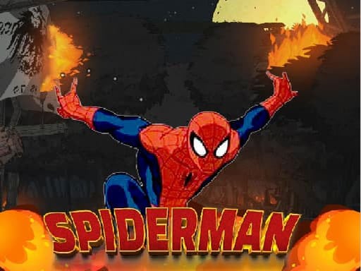 Spiderman Kill Robot Online Arcade Games on NaptechGames.com