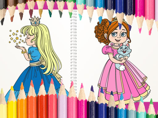 Play Princess Coloring Book Online