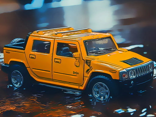 Play Hummer Jeep Puzzle