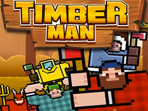 Timber Man Wood Chopper Online Clicker Games on NaptechGames.com