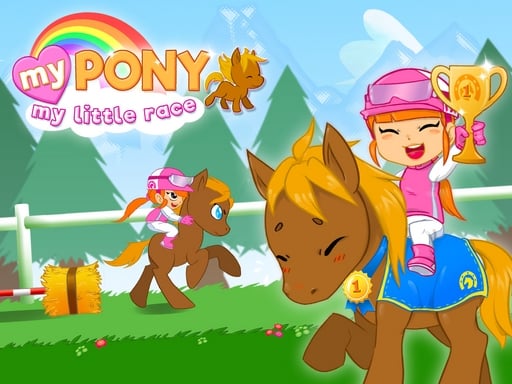My Pony : My Little Race Online Racing Games on NaptechGames.com