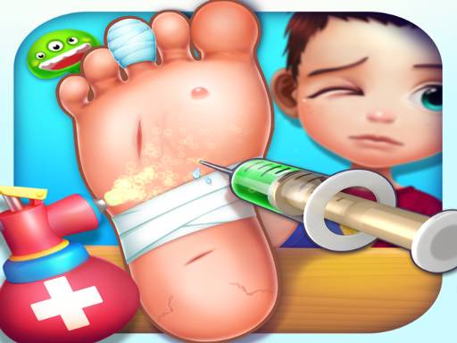 Foot Doctor 3D Game Online Baby Hazel Games on NaptechGames.com