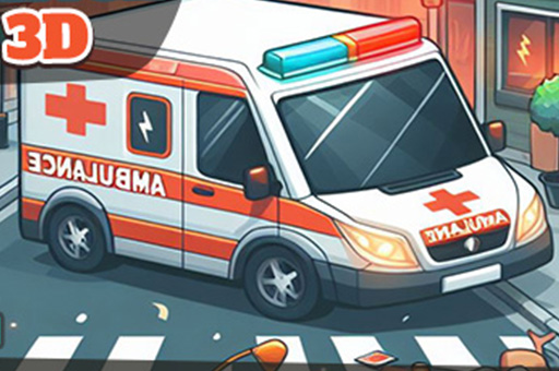 Ambulance Driver 3D play online no ADS