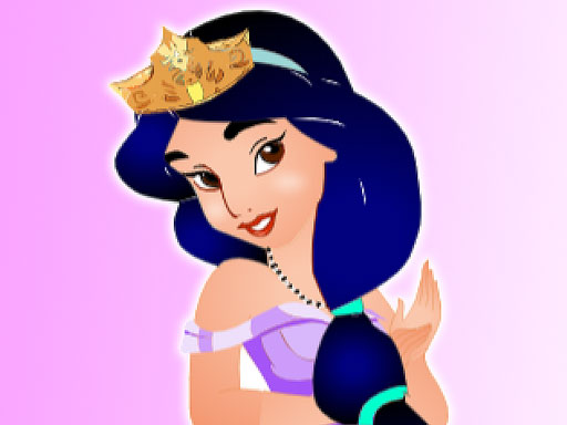 Princess Jasmine Dressup Online Girls Games on NaptechGames.com