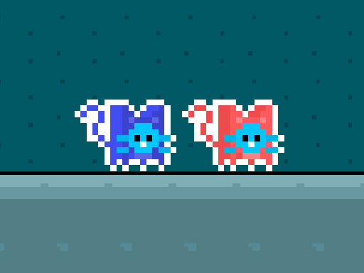 Red and Blue Cats - Play Free Best Arcade Online Game on JangoGames.com