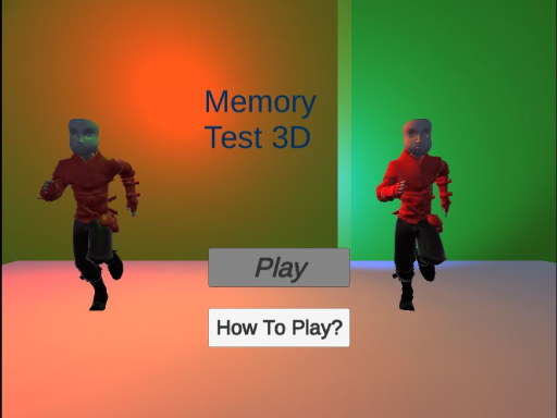Memory Test 3D Online Puzzle Games on NaptechGames.com