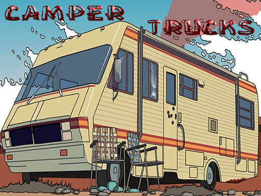 Play Camper Trucks Jigsaw