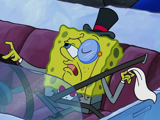Play Spongebob Driving Test Test Hidden