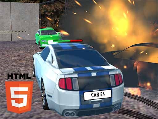 Car Demolition Parking Place Multiplayer Online Racing Games on NaptechGames.com
