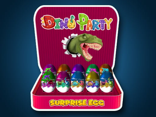 Surprise Egg: Dino Party Online Clicker Games on NaptechGames.com