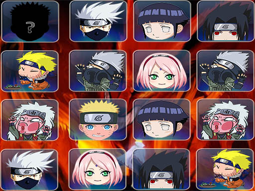Find The Naruto Face Online Puzzle Games on NaptechGames.com