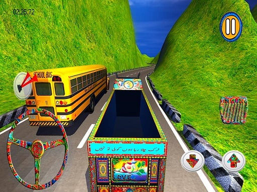 Baloch Cargo Truck Driving Game Online Racing Games on NaptechGames.com