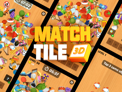 Match Tile 3D - Puzzles