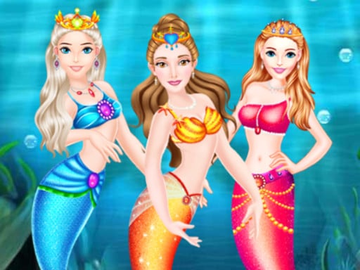 Mermaid Style Dress Up - Girls