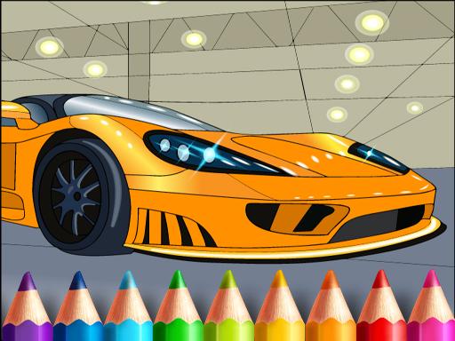 Cars Coloring World Online Sports Games on NaptechGames.com