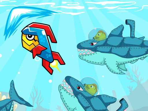 Robot Fish Online Hypercasual Games on NaptechGames.com