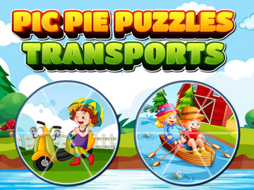 Pic Pie Puzzles Transports - Puzzles