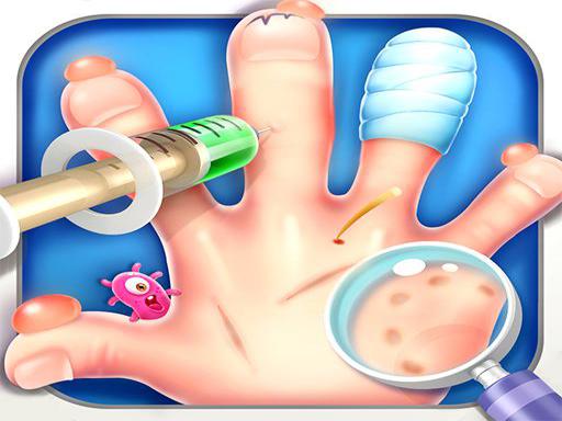 Hand Doctor - Hospital Game Online Free Online Girls Games on NaptechGames.com